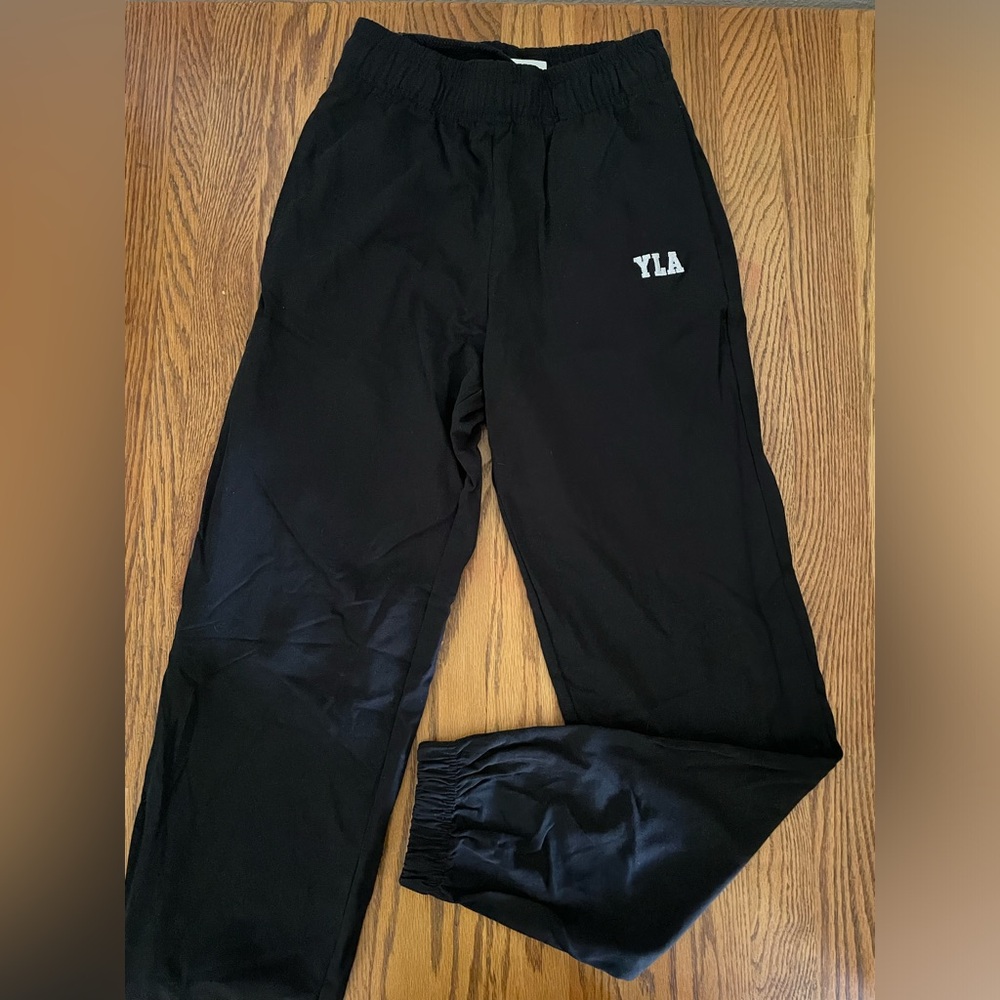 YoungLA Black Jogger Pants